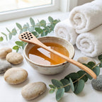 Bamboo Honey Dipper — 7" Wooden Honey Spoon | Sustainable Wooden Serving Stick