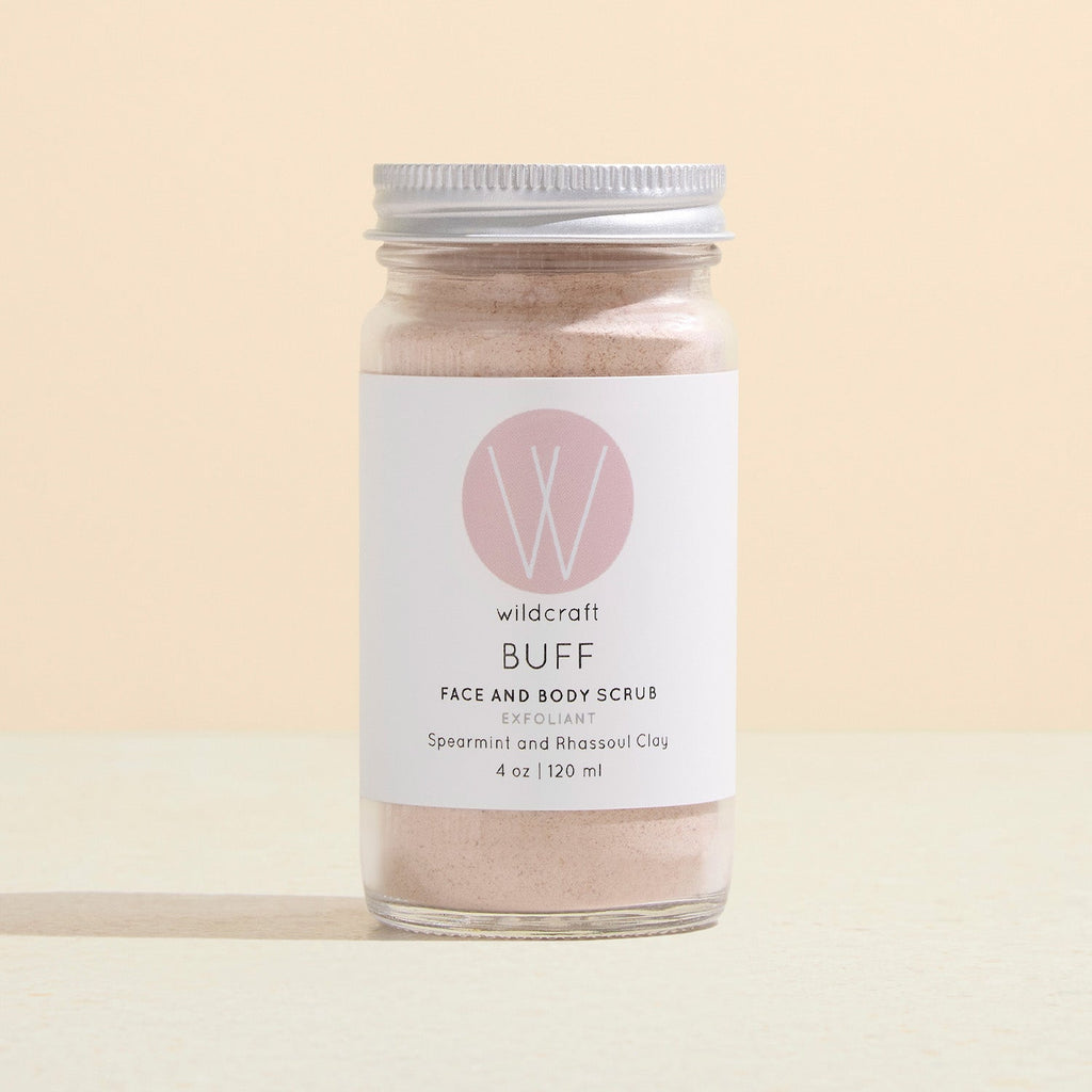 Wildcraft Buff Face and Body Scrub (Spearmint and Rhassoul Clay)