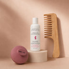 Carina Organics Sweet Pea Deep Treatment Conditioner + Scalp Massager & Free Bamboo Comb
