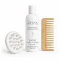 Carina Organics Unscented Deep Treatment Conditioner + Scalp Massager & Free Bamboo Comb