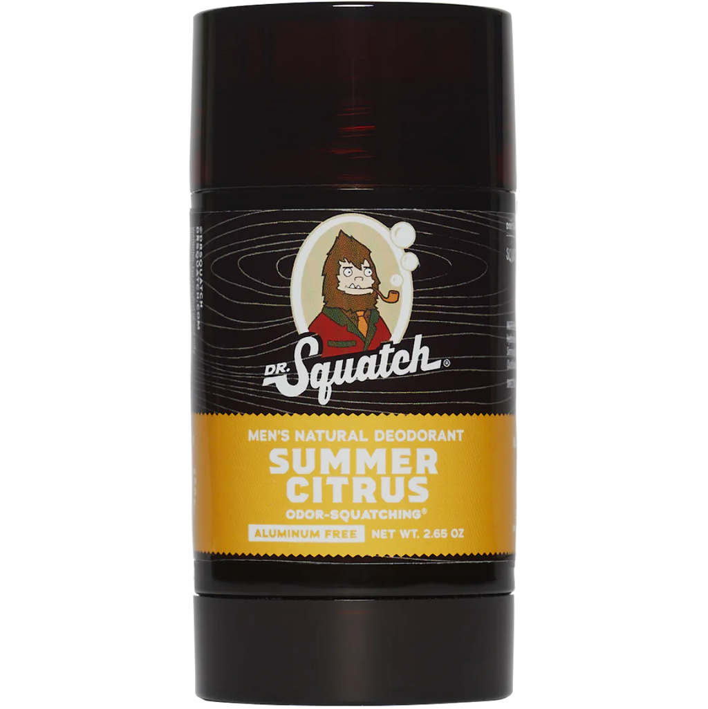 Dr. Squatch All Natural Deodorant for Men - Summer Citrus