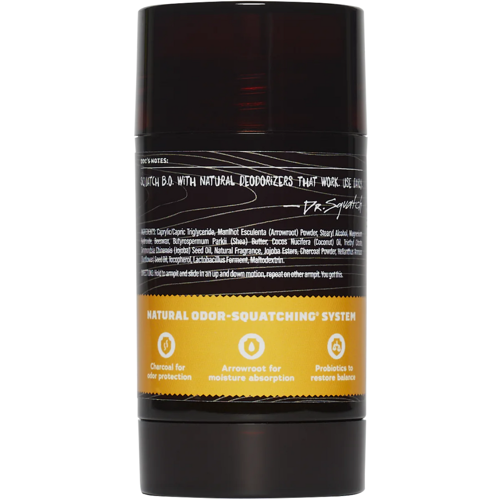 Dr. Squatch All Natural Deodorant for Men - Summer Citrus