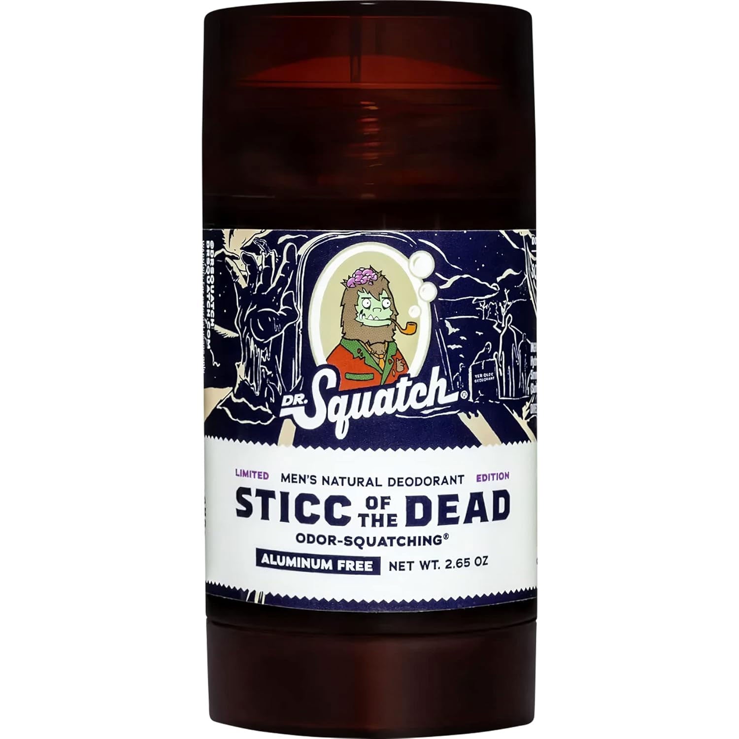 Dr. Squatch Limited Edition Deodorant for Men - Sticc Of The Dead