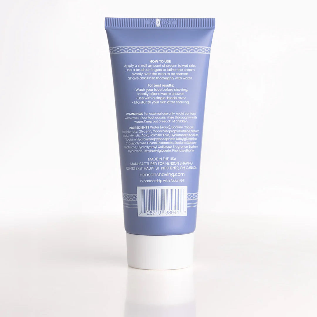 Henson Shaving Protect Shave Cream -Back Tube