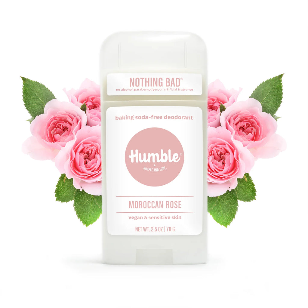 Humble vegan deodorant - moroccan rose