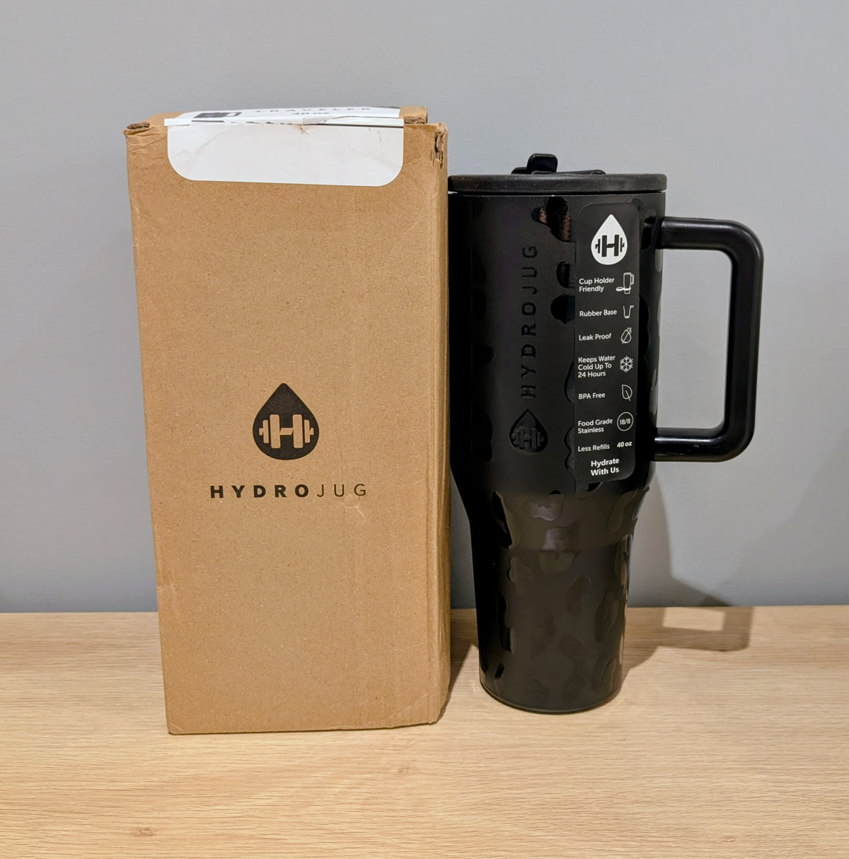 HydroJug Traveler 40 oz Insulated Tumbler – Retired Prints (Open Box)