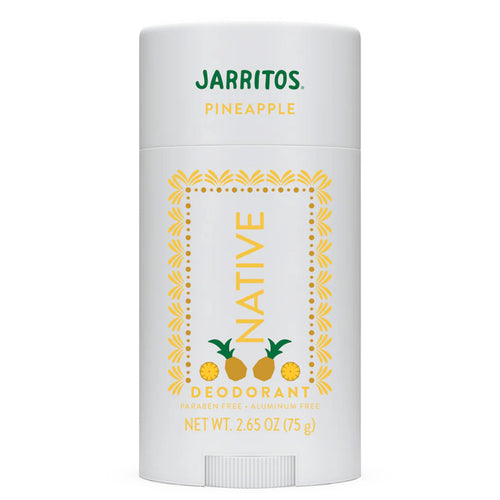 Native Jarritos Pineapple deodorant stick on a white background