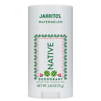 Native x Jarritos Watermelon deodorant stick on a white background