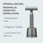 Rockwell 6S Adjustable Stainless Steel Safety Razor