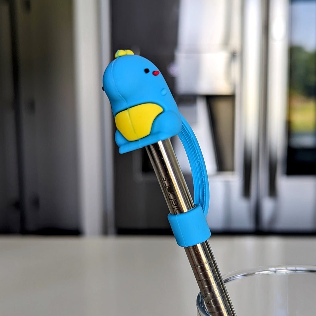 Silicone Straw Covers - Make Your Drinks Fun | Cute Animals