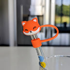 Silicone Straw Covers - Make Your Drinks Fun | Cute Animals