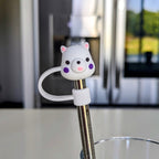 Silicone Straw Covers - Make Your Drinks Fun | Cute Animals