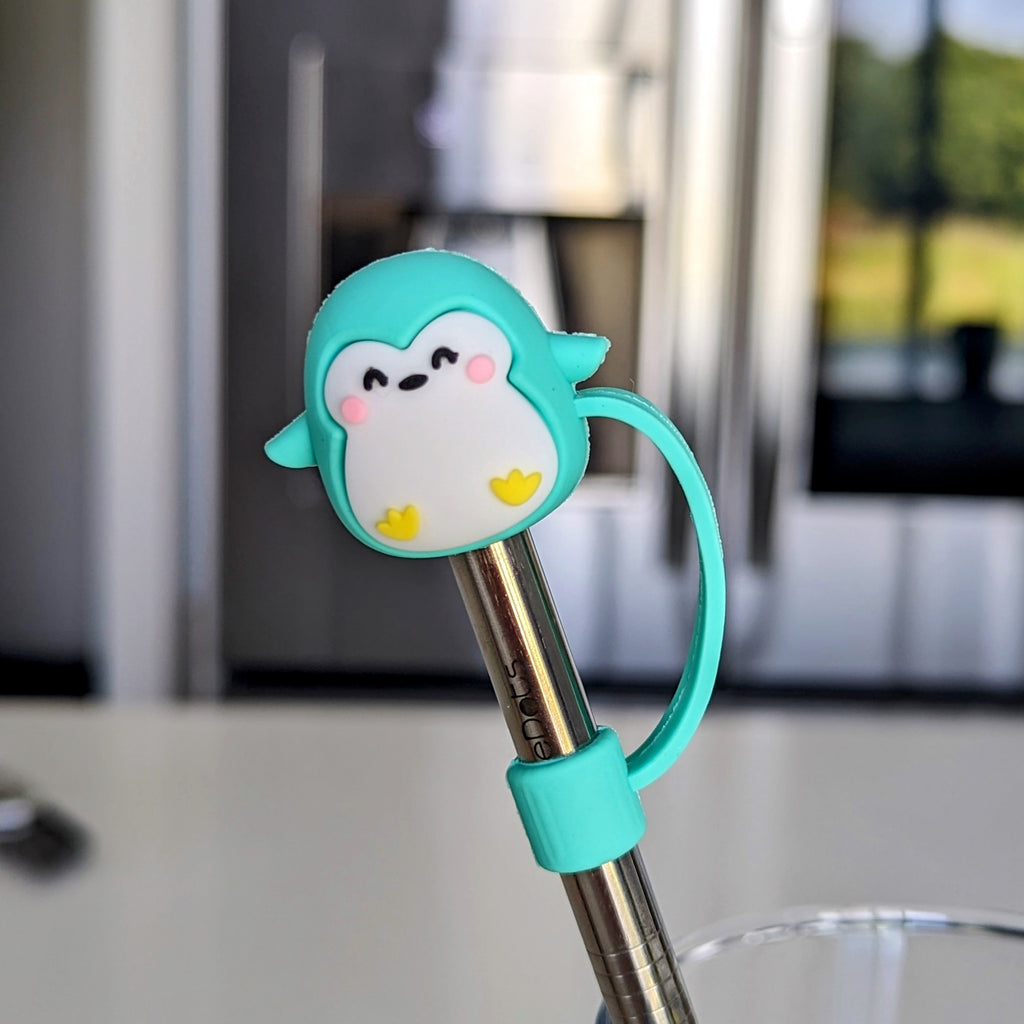 Silicone Straw Covers - Make Your Drinks Fun | Cute Animals