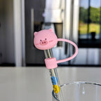 Silicone Straw Covers - Make Your Drinks Fun | Cute Animals