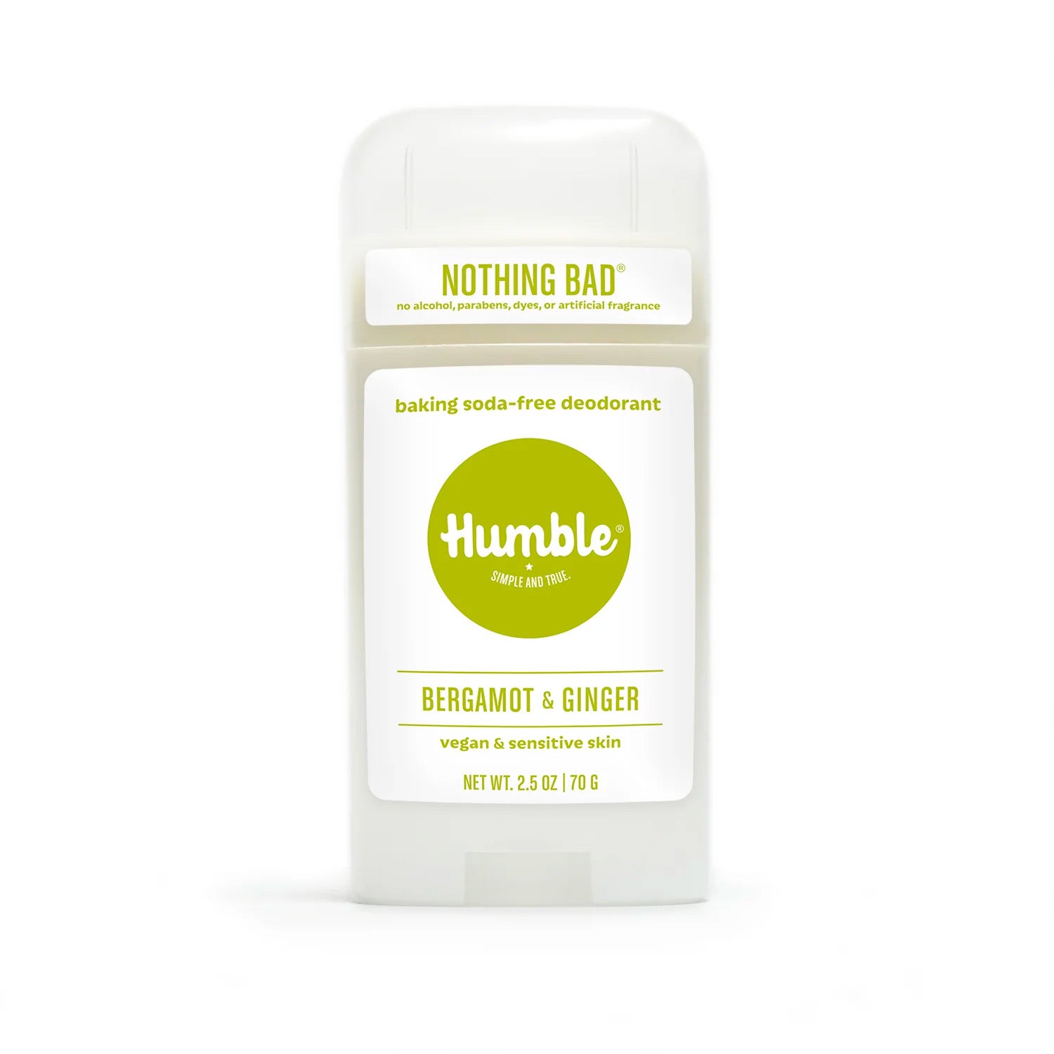 Humble vegan deodorant - bergamot & ginger