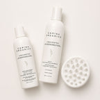 Carina Organics Unscented Hair Set — Shampoo + Conditioner + Scalp Massager