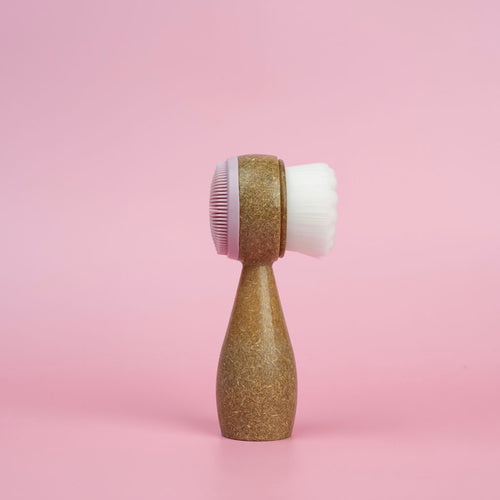 Eco-Friendly 2-Sided Facial Brush