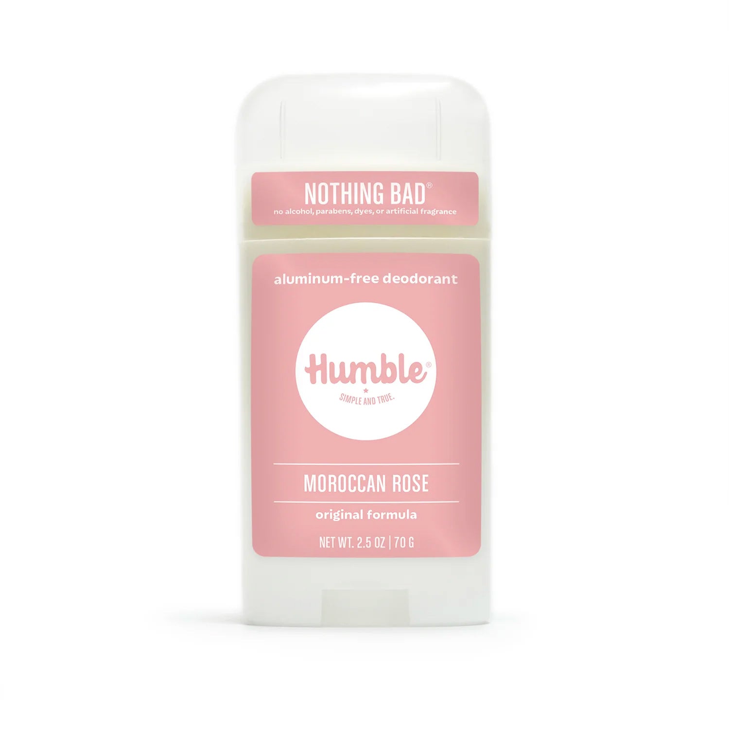 Humble all natural deodorant - moroccan rose
