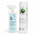 Nature Clean Glass Cleaner + Bamboo Towel Roll Set