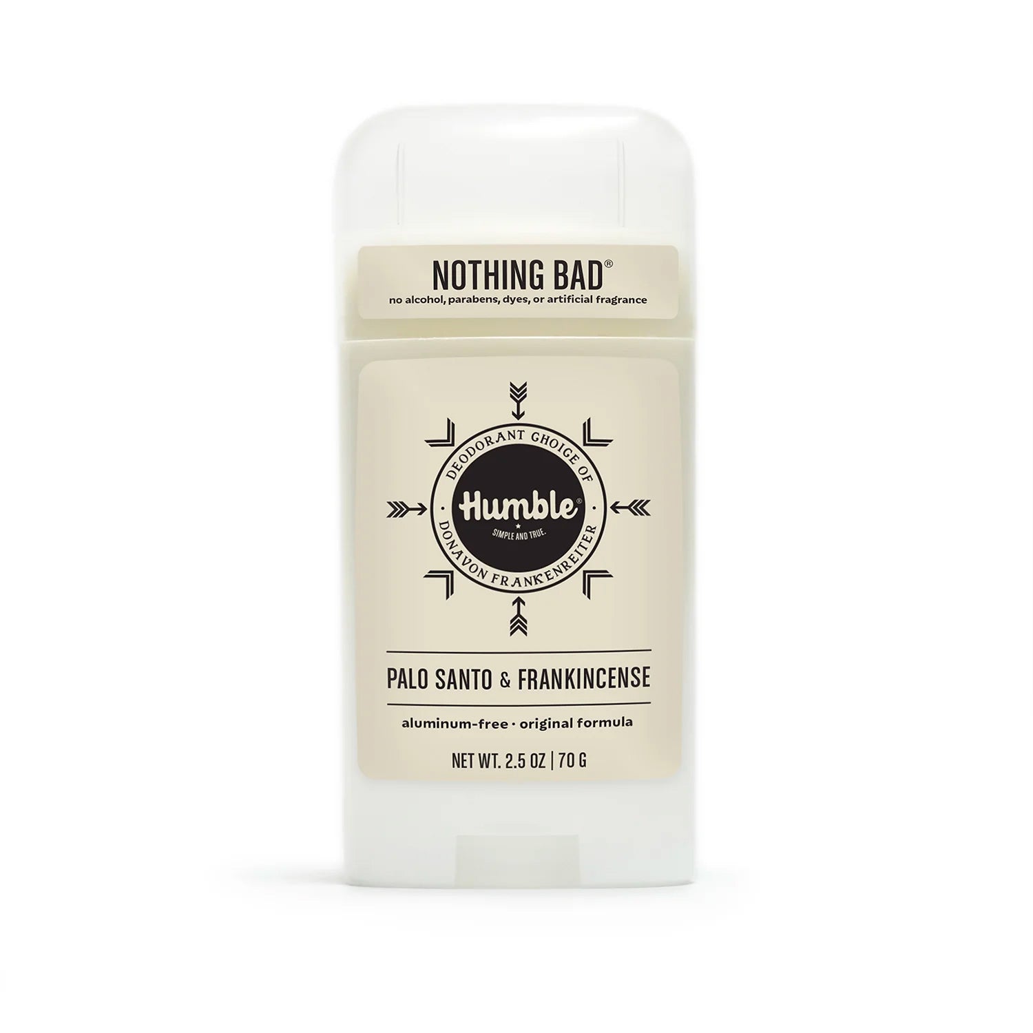 Humble all natural deodorant - palo santo & frankincense