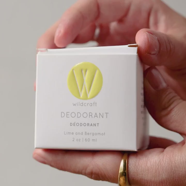 Lime & Bergamot Natural Deodorant