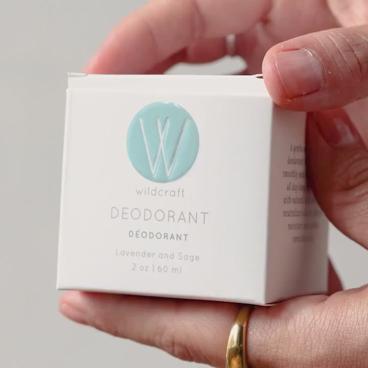 Lavender and Sage Natural Deodorant
