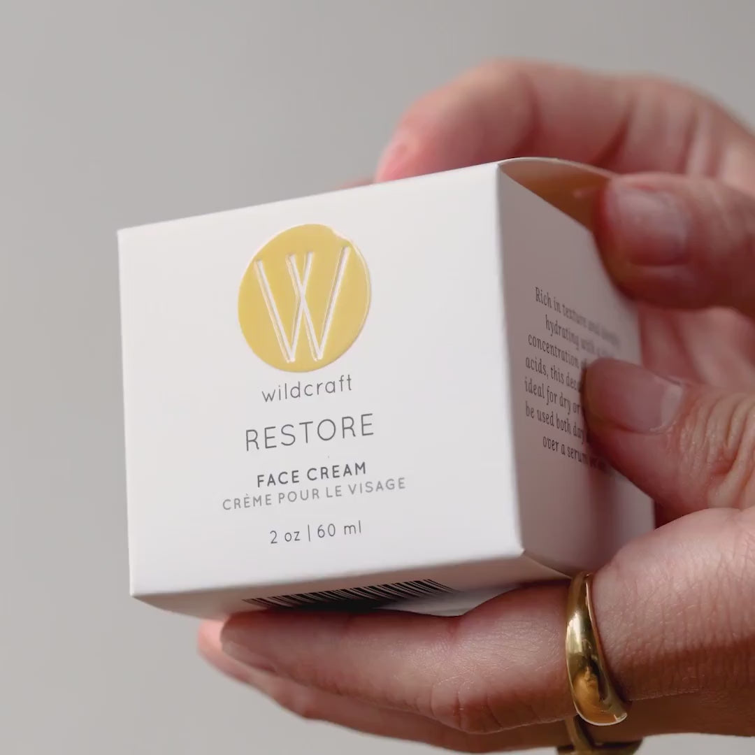 wildcraft restore face cream video