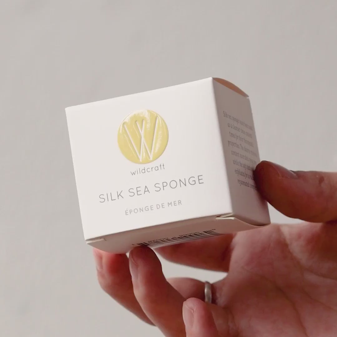 Silk Sea Sponge – Gentle, Natural Facial Exfoliator