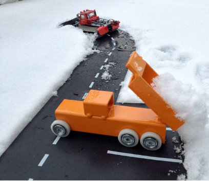 Waytoplay Flexible Roads - Expressway Set (16 pieces)