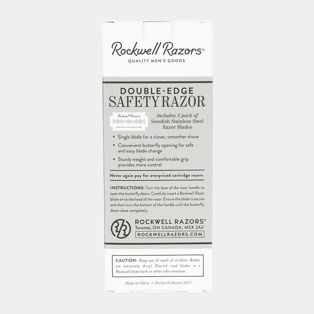 Rockwell R1 Butterfly Double-Edge Safety Razor – Beginner-Friendly