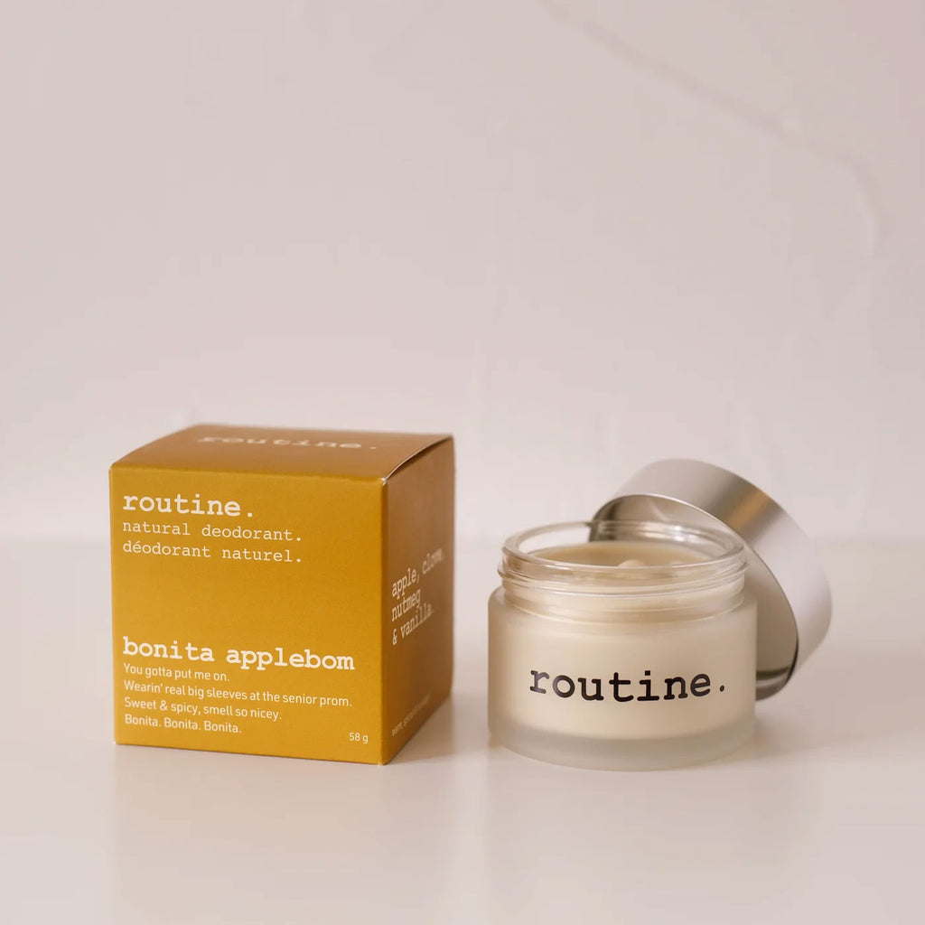 routine Bonita Applebom Natural Deodorant Cream in Jar —  Warm Scent, 58g