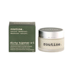 routine Dirty Hipster No.1 Natural Deodorant — Aluminum-Free Jar with Pure Patchouli Scent