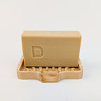 Bamboo Wave Soap Dish – Compact & Stylish