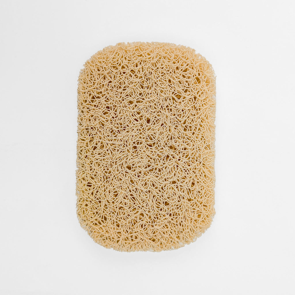 spaghetti soap dish - cream