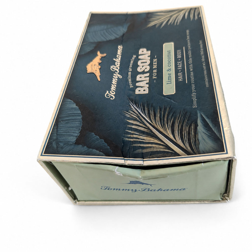 Tommy Bahama Lime & Coconut Premium Grooming Bar Soap for Men (dented box)