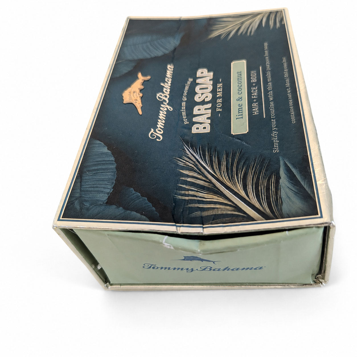 Tommy Bahama Lime & Coconut Premium Grooming Bar Soap for Men (dented box)