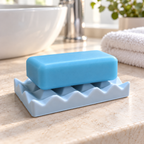 Waffle Soap Dish - Modern Geometric Soap Holder