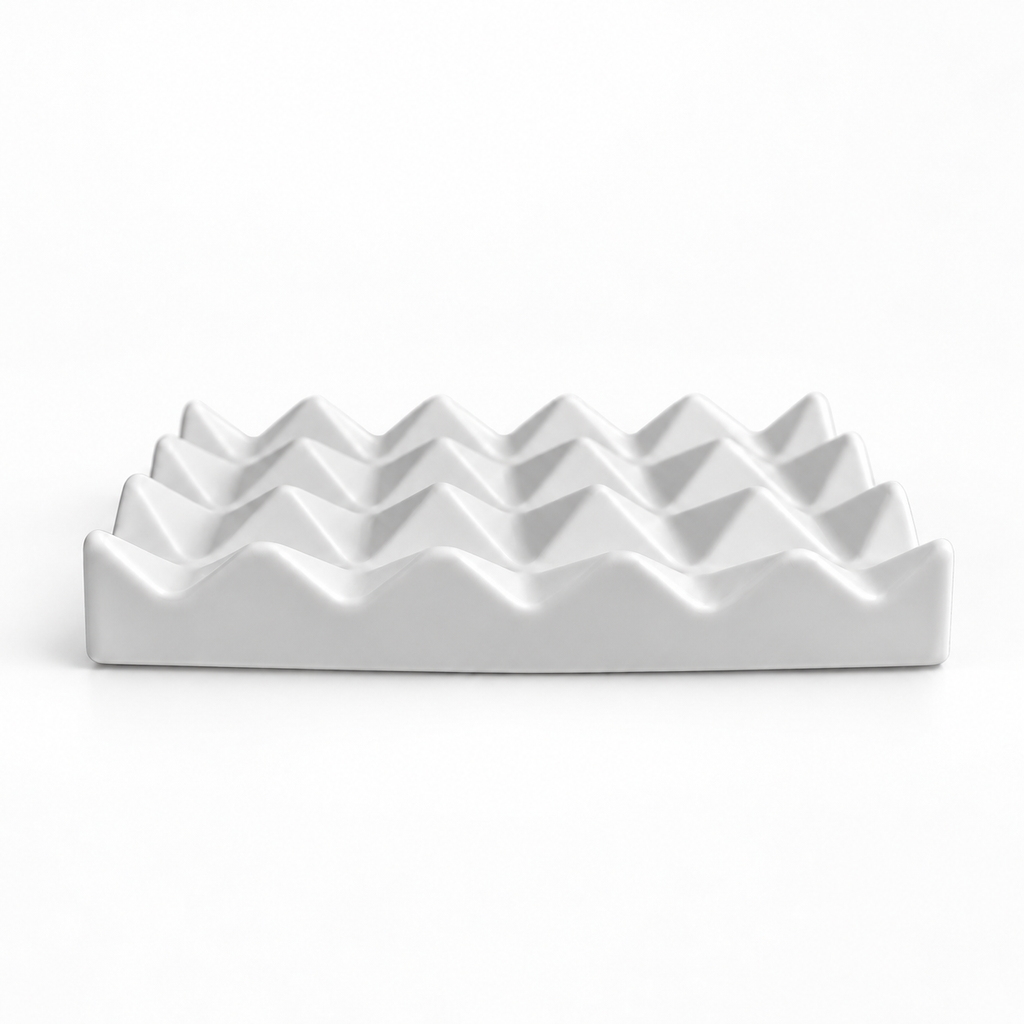 Waffle Soap Dish - Modern Geometric Soap Holder