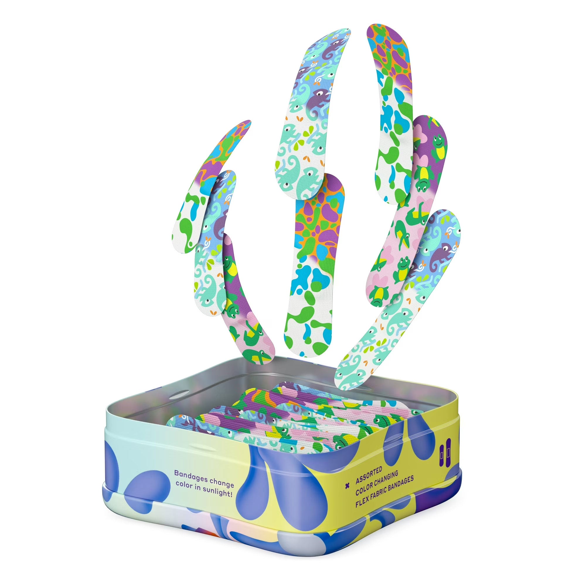 Welly Color Changing Chameleon Flex Fabric Bandages (30-Count)