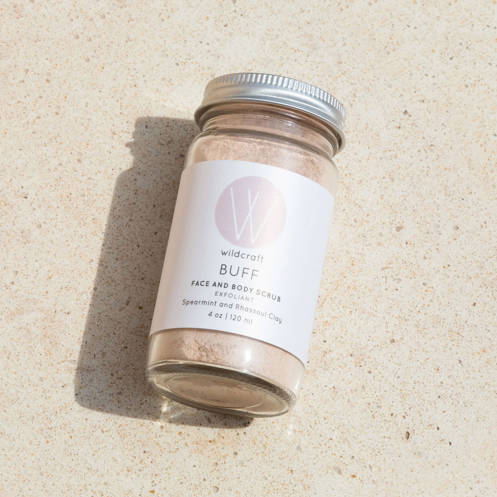 BUFF face and body scrub exfoliant