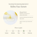 REFINE face serum - daily beauty skin treatment