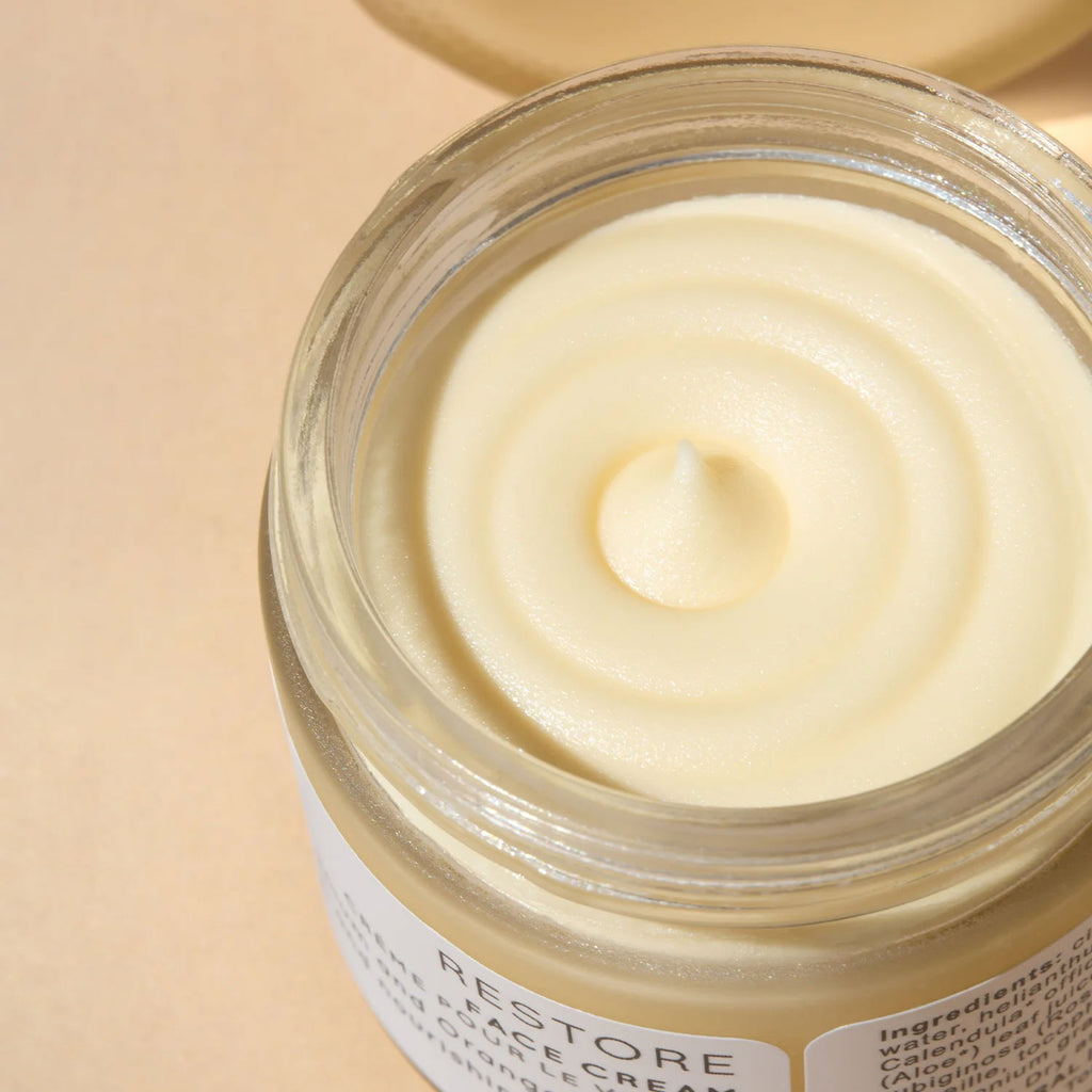 wildcraft restore face cream open jar
