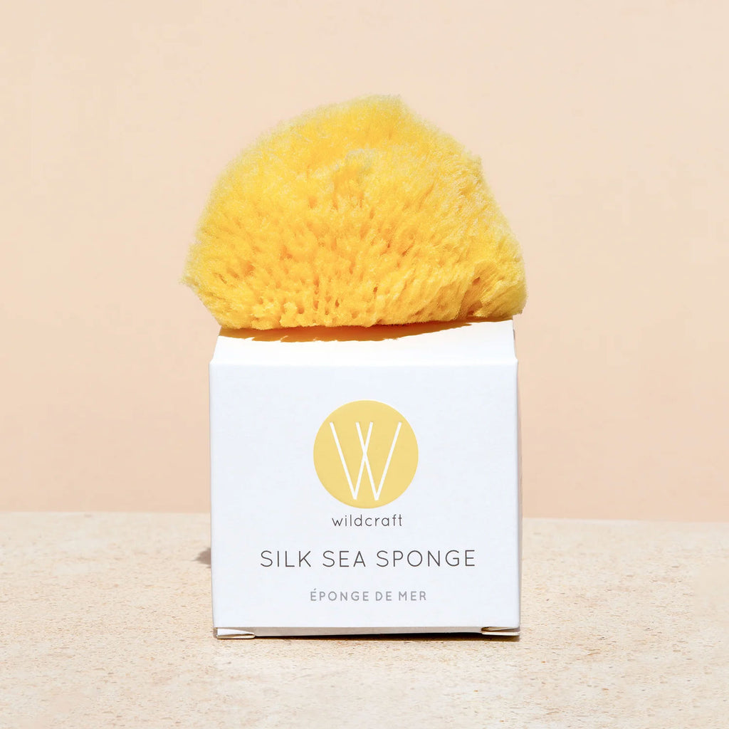 Silk Sea Sponge – Gentle, Natural Facial Exfoliator