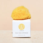 Silk Sea Sponge – Gentle, Natural Facial Exfoliator
