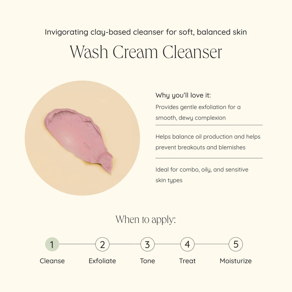 Wildcraft Wash Cream Cleanser - Gentle & Hydrating Formula with Chamomile & Kaolin Clay