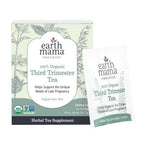 organic third trimester tea - mint | earth mama