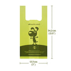 earth rated compostable easy-tie handle bags - unscented