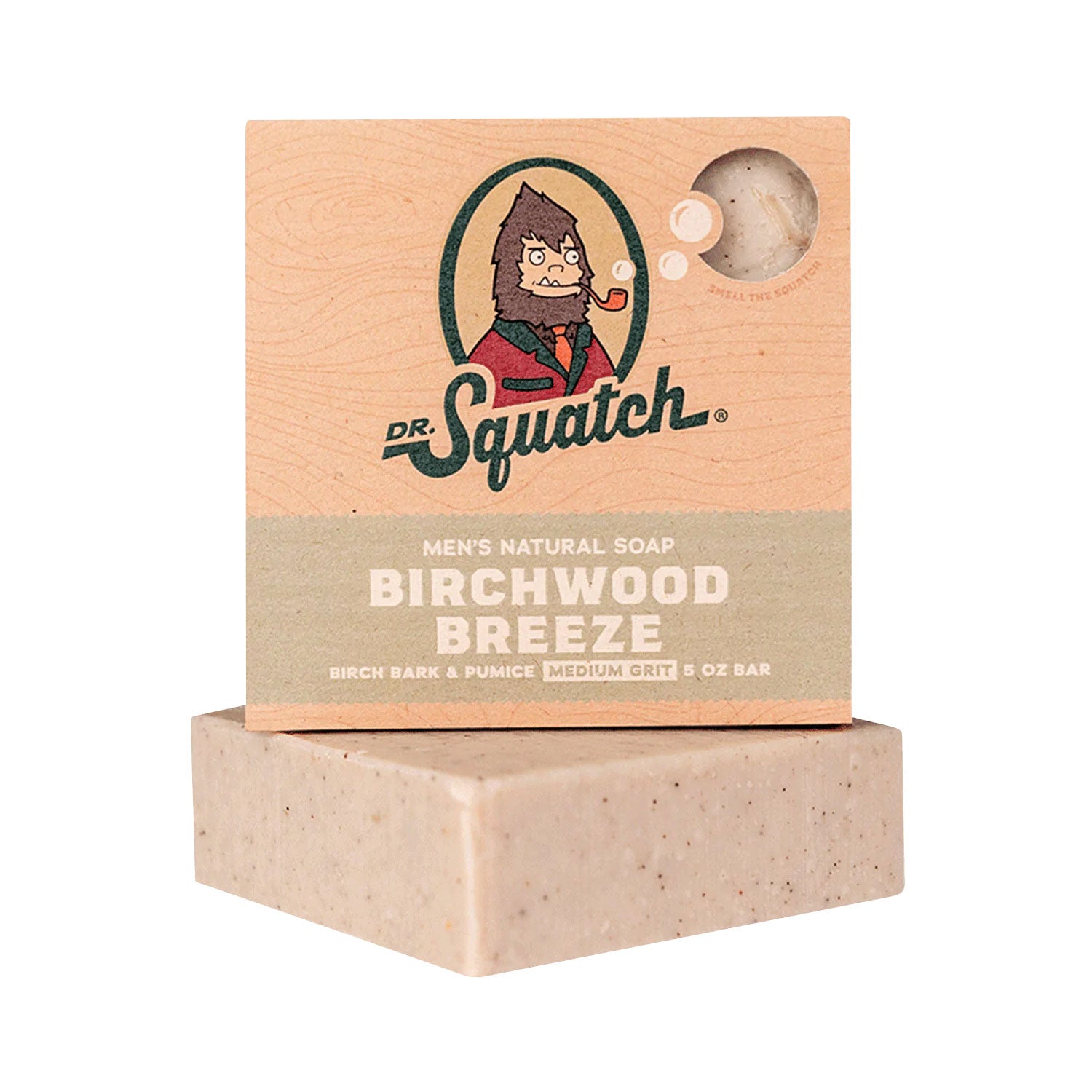 Dr. Squatch All Natural Bar Soap for Men - Birchwood Breeze