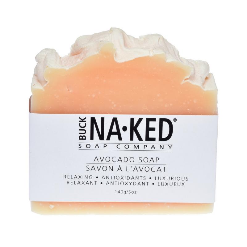 Buck Naked | avocado vegan soap bar