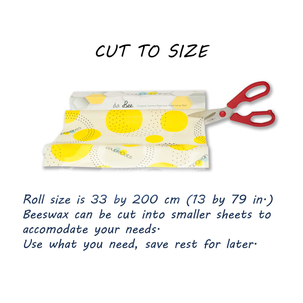 da Bee | Beeswax Reusable Food Wrap Roll